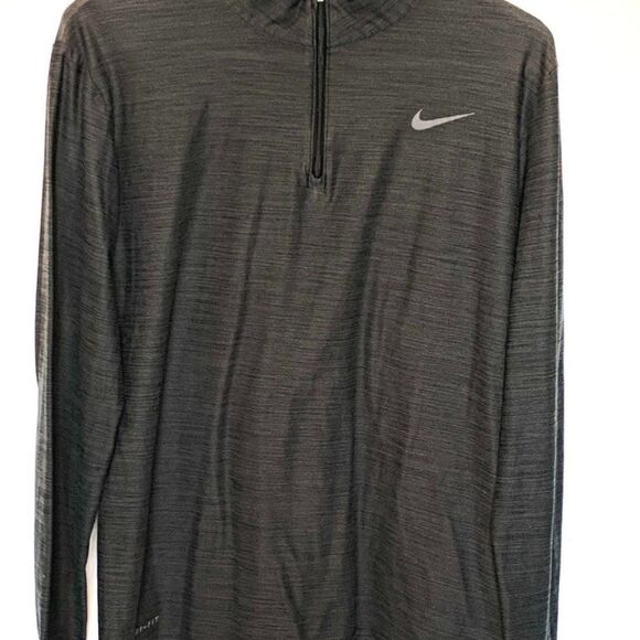Nike Dri Fit 1/4 Zip Long Sleeve Pullover - Picture 1 of 6